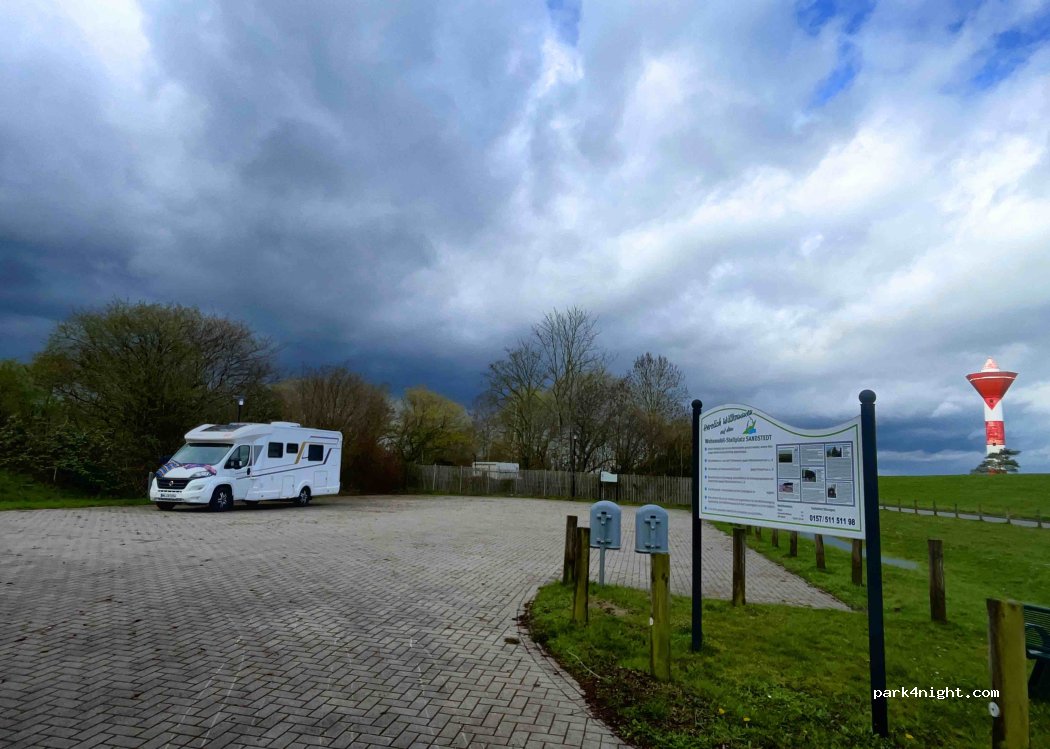 Wohnmobilstellplatz Weserhenne Sandstedt — foto 2