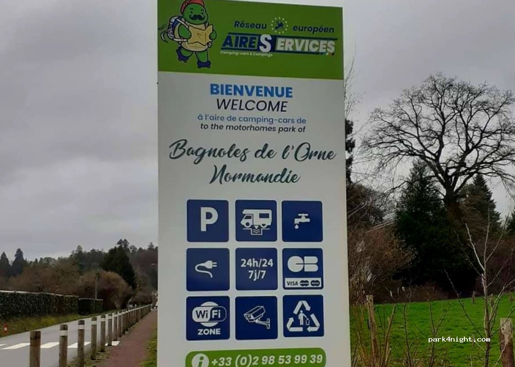 Aire de camping-car de Bagnoles de l'Orne — foto 2