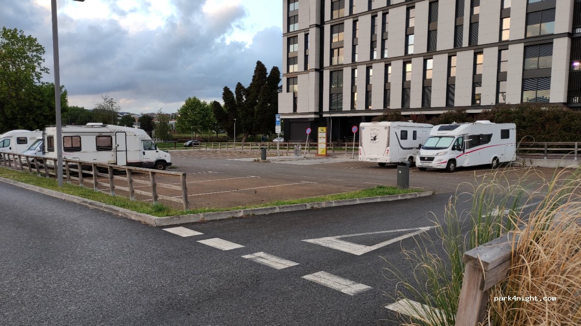 Área de autocaravanas de Pontevedra — foto