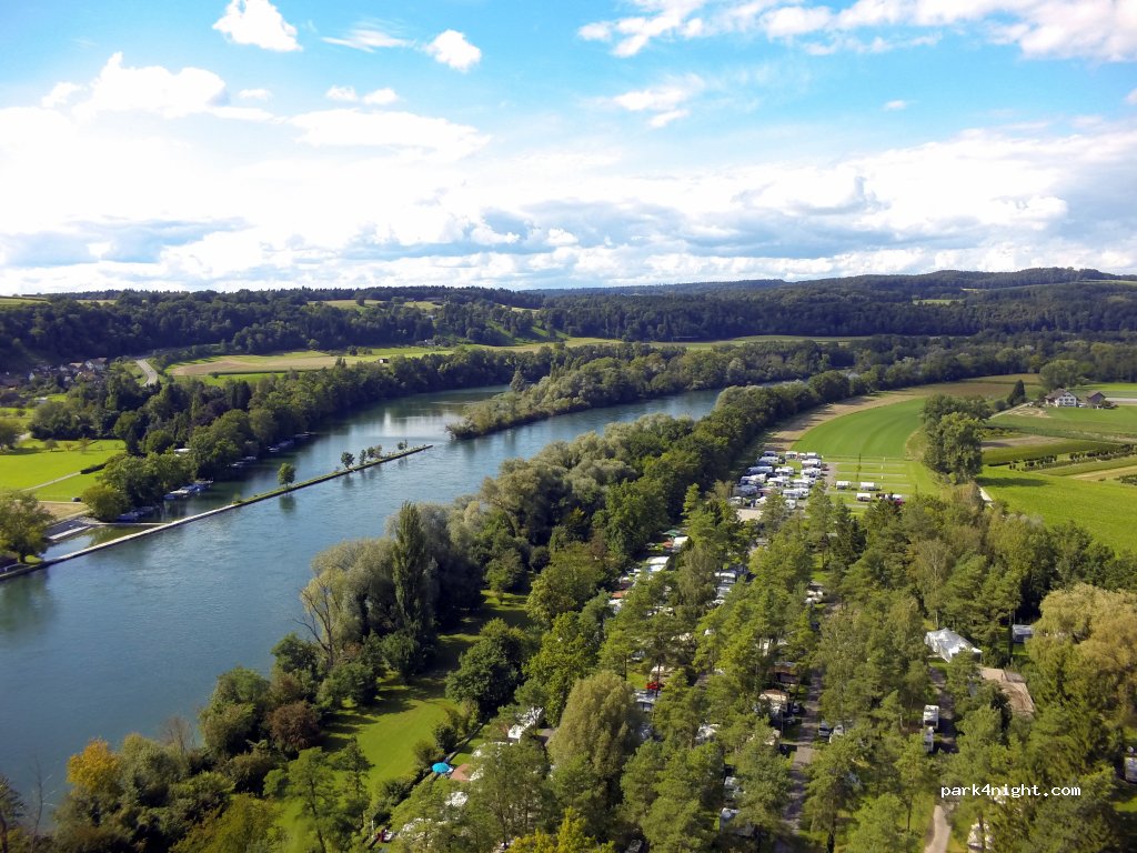 TCS Camping Flaach am Rhein — foto