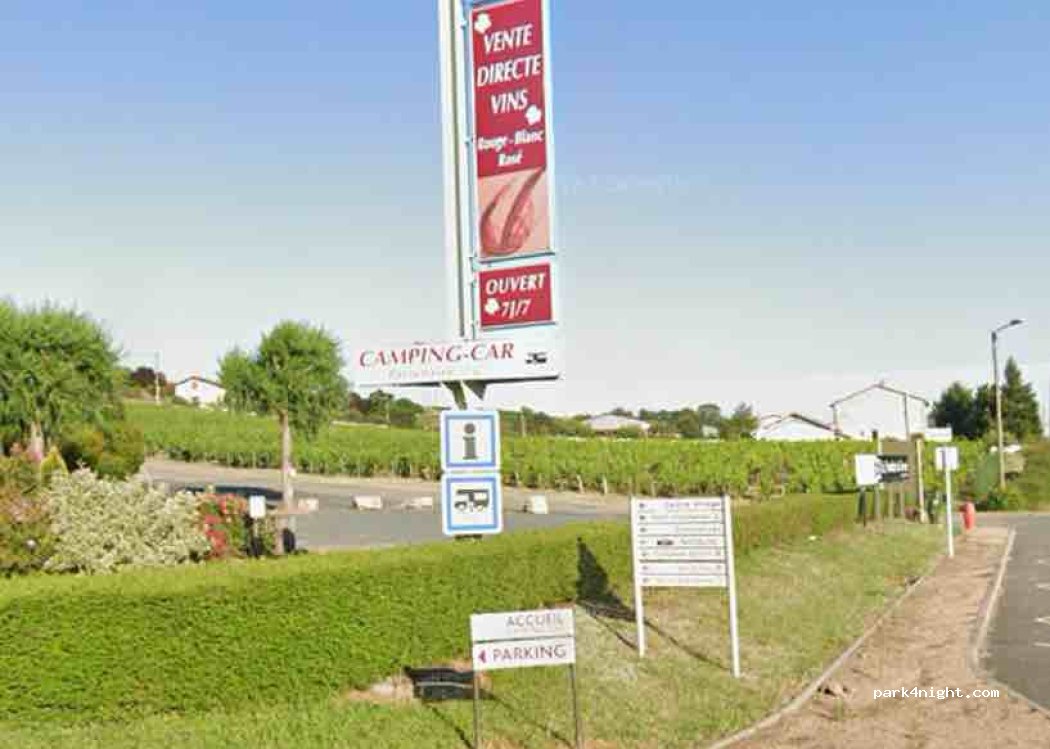 Aire de camping-car de Létra — foto
