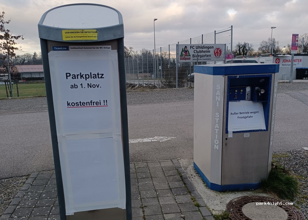 P2 Parkplatz am Sport- und Funpark — foto