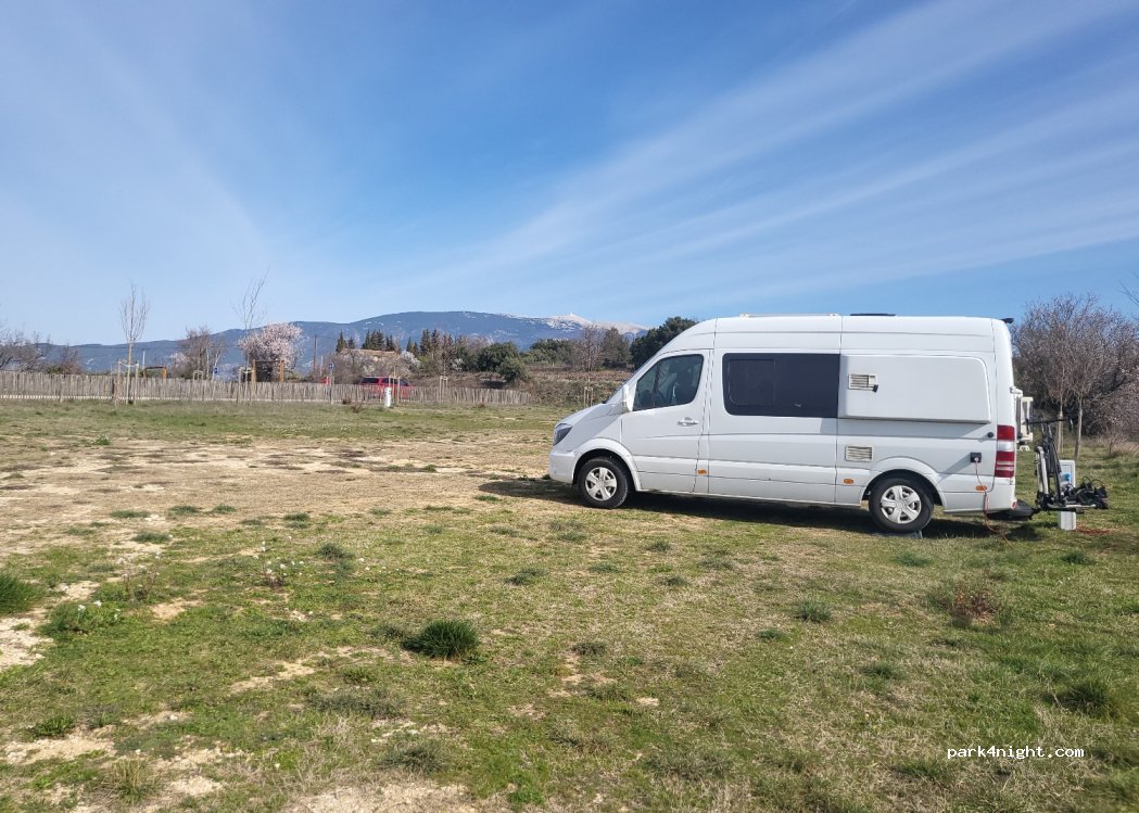 Aire de Mormoiron, Lac des Salettes — foto