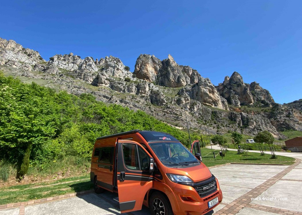 Parking autocaravanas Pancorbo — foto
