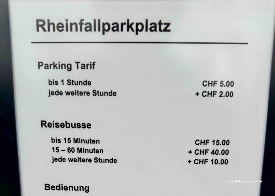 Rheinfall Parkplatz — foto 4