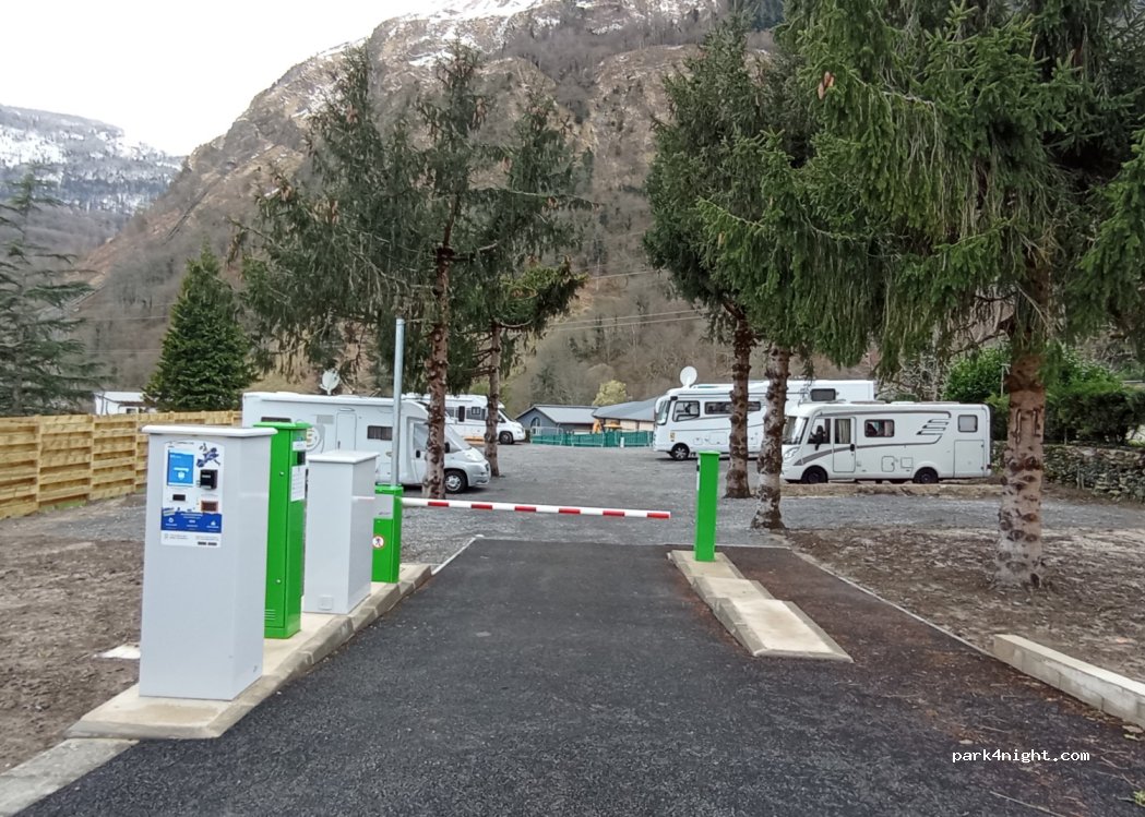 Aire de camping-cars de Laruns — foto