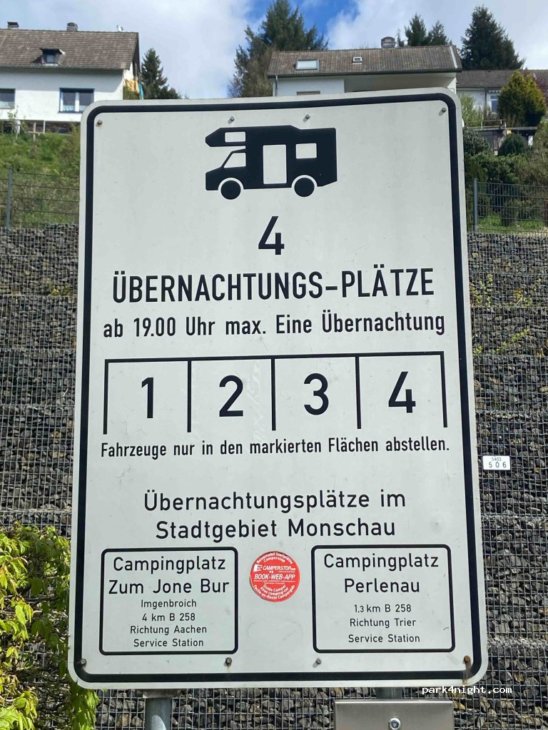 Wohnmobilstellplatz am Vennbad in Monschau — foto 3