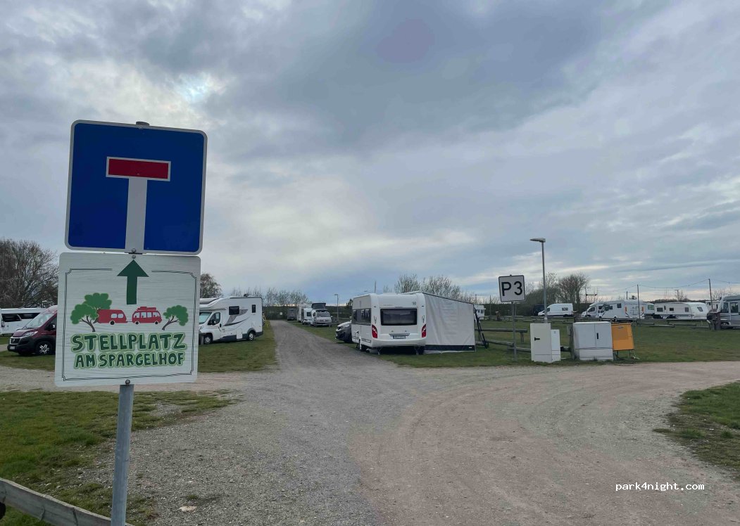 Wohnmobil Stellplatz Spargelhof Klaistow — foto