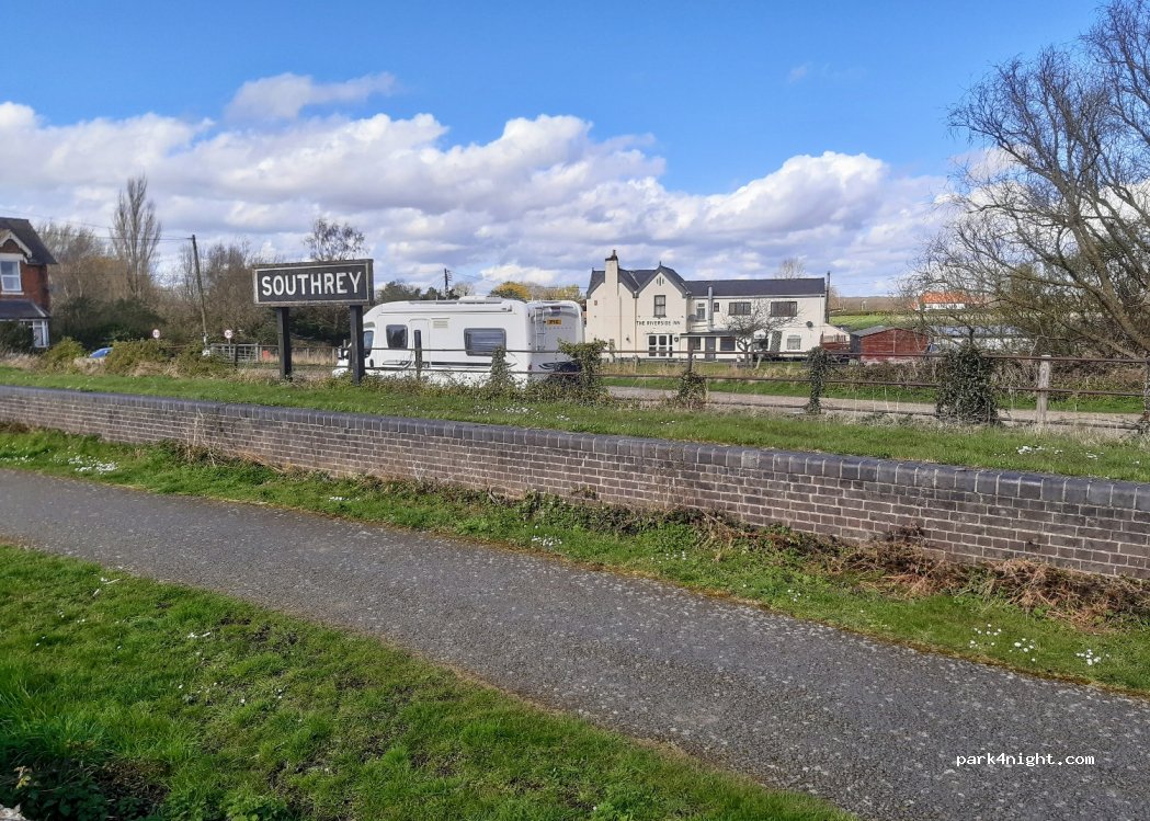 Southrey gravel car park — foto