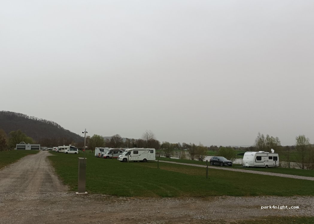 Stellplatz Weserbogen — foto