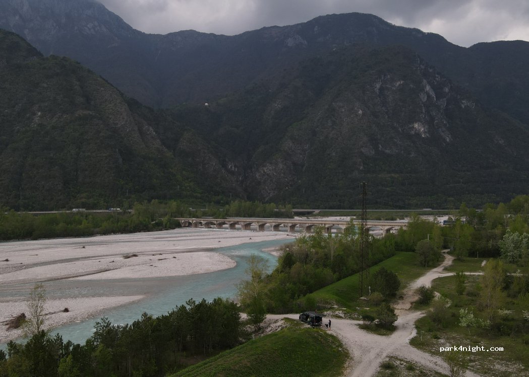 Aree sosta in Friuli-Venezia Giulia