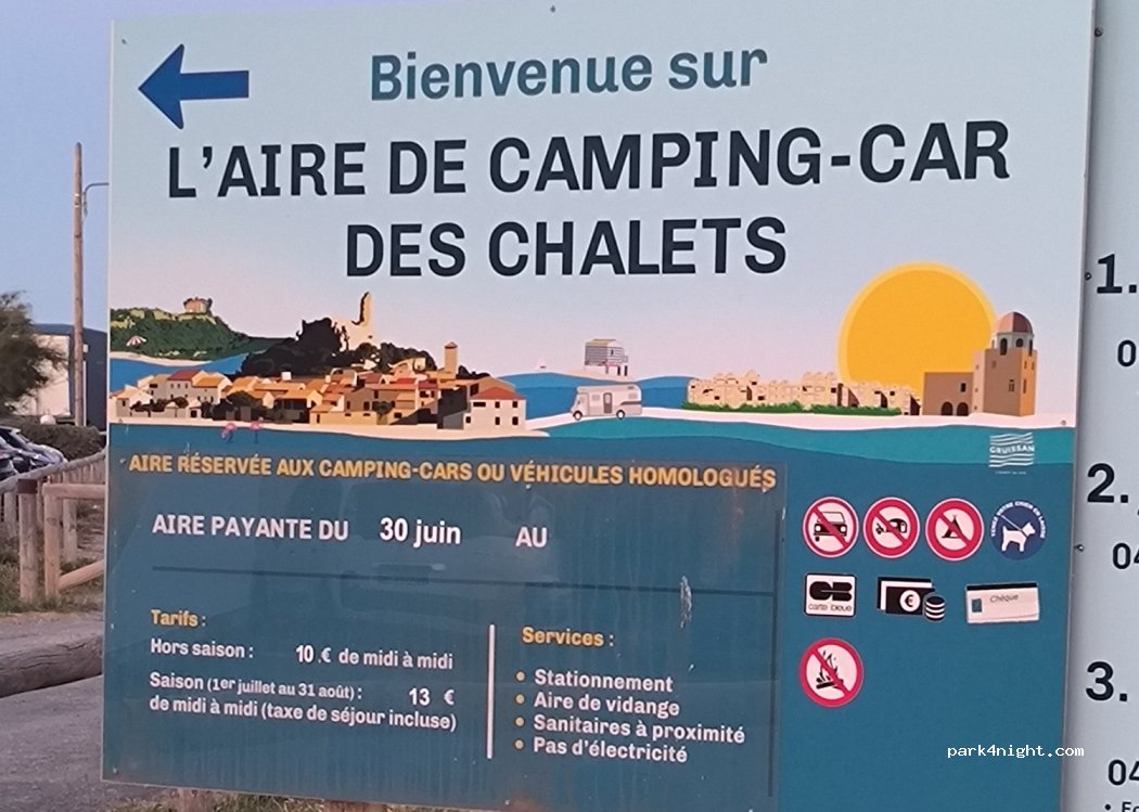 Aire de camping-cars Plage des Chalets — foto 4