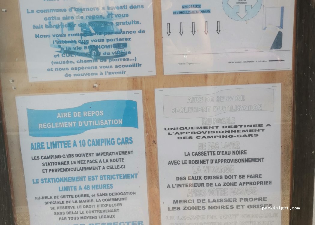 Aire de camping car Izernore — foto 3