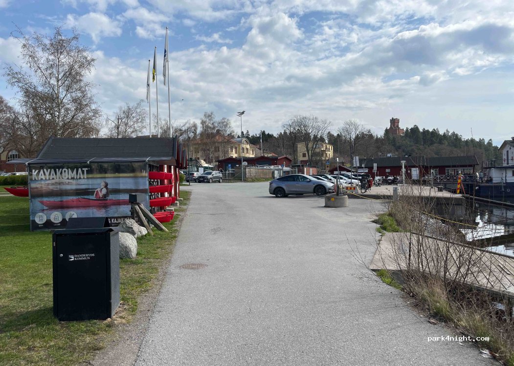 (182 78) Stockholm - 2 Stocksunds hamnplan — foto