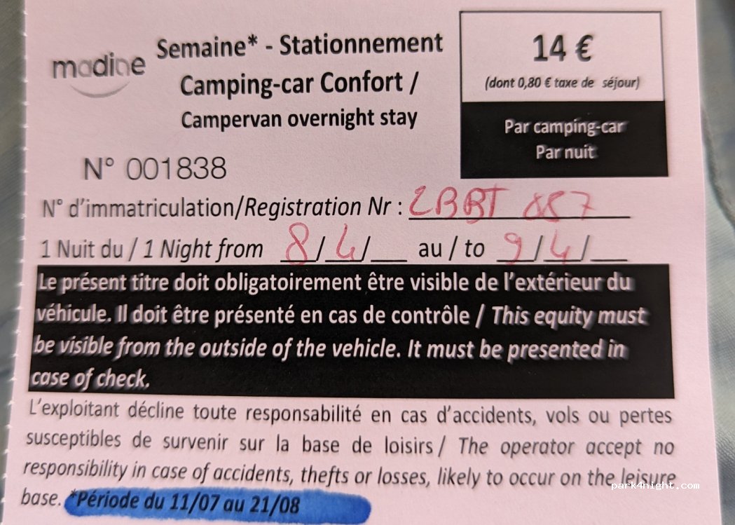Aire de camping-car Heudicourt — foto 4