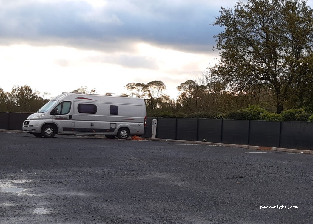 Aire de camping car de Tours-en-vimeu — foto