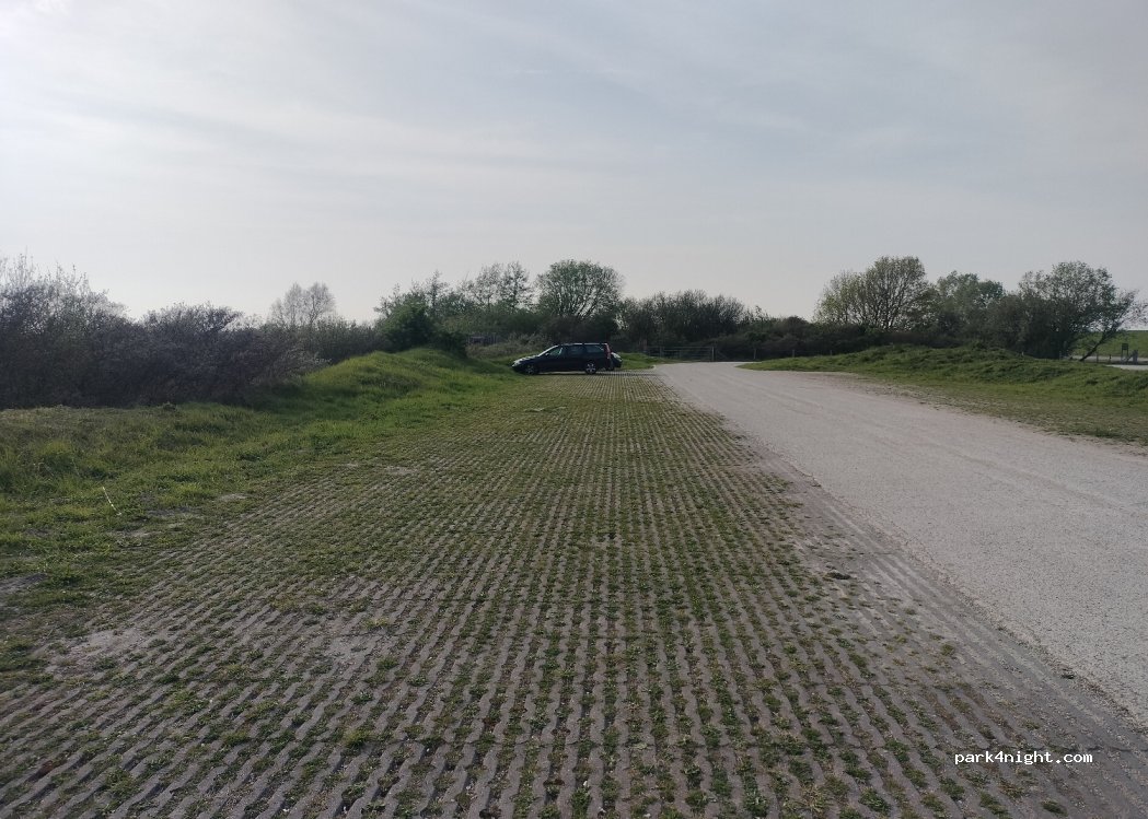 Parkeerplaats Slikken van Flakkee — foto