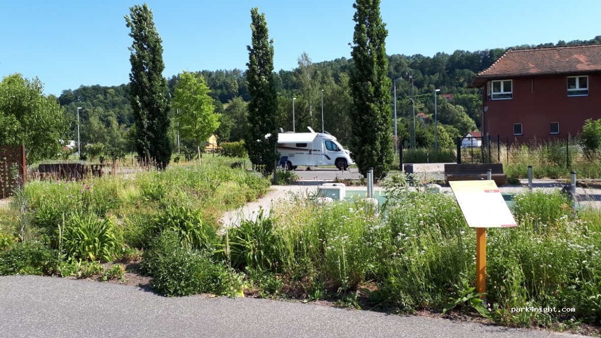 Wohnmobilstellplatz Schmalkalden — foto