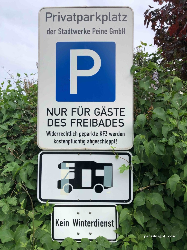 Wohnmobilstellplatz Peine P3 — foto