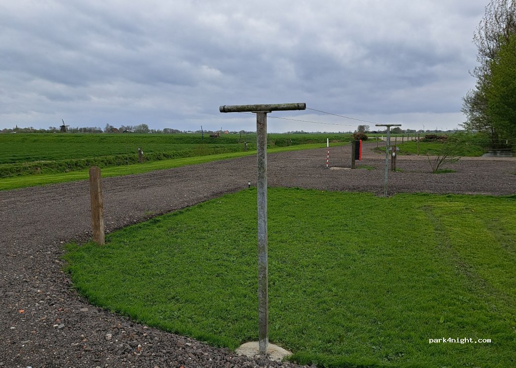 Camperplaats oan'e slachte — foto