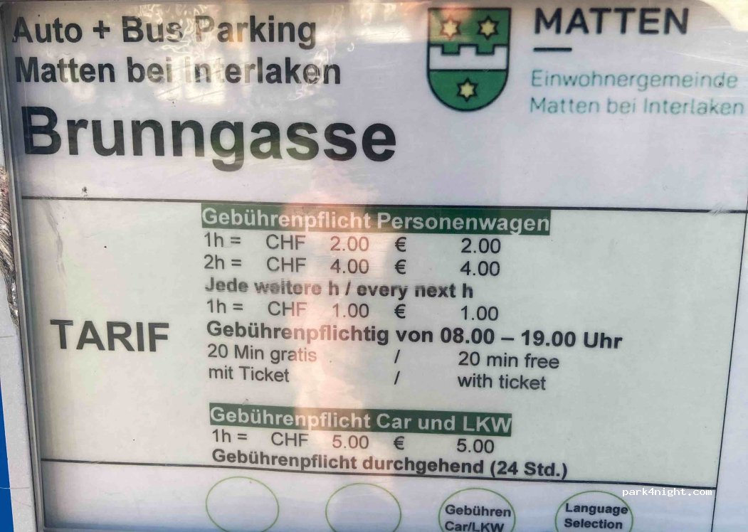 (3800) Matten bei Interlaken - 4 Brunngasse — foto