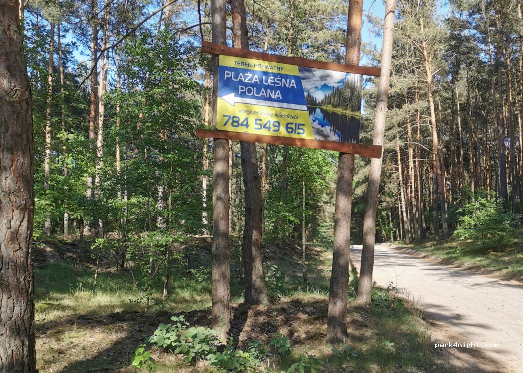 Plaża Leśna Polana — foto