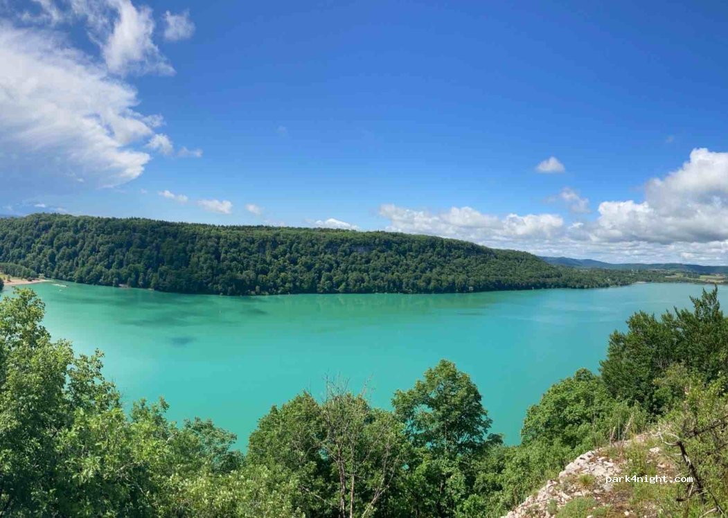 Domaine de Chalain - Location de chalets - Plage — foto