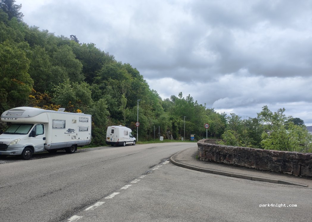(IV27 4JY) Lairg - A837 — foto