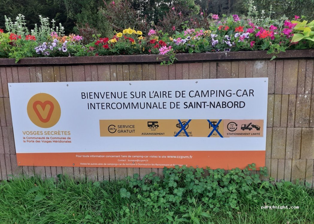 Aire camping-car St-Nabord — foto 3