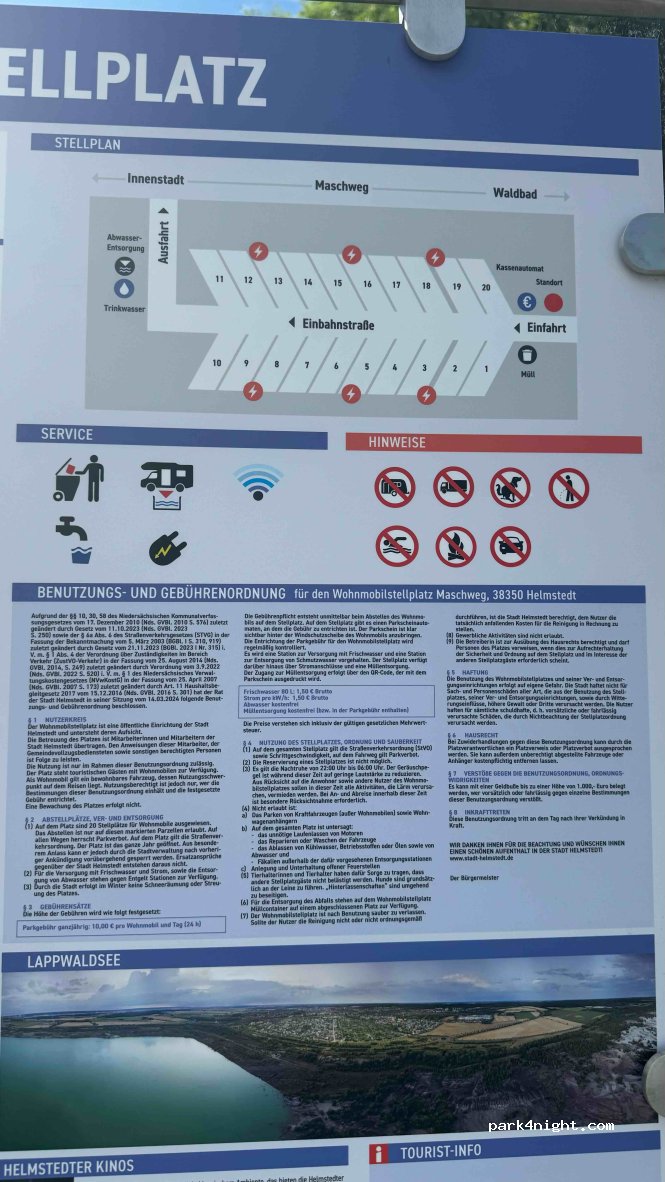 Wohnmobilstellplatz Helmstedt — foto