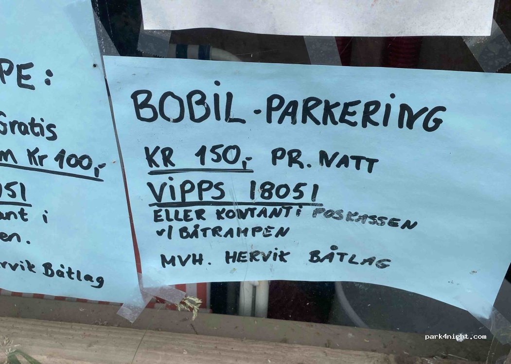 Bobilpark Herviksfjorden — foto 4