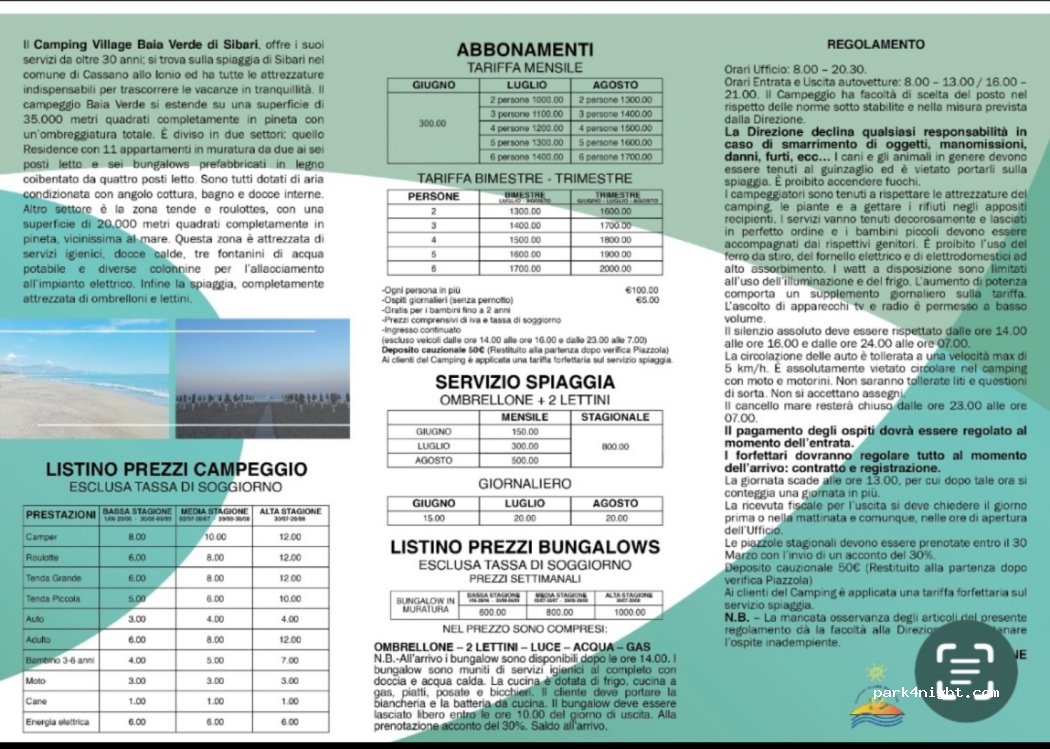 Camping Village Baia Verde di Sibari — foto 3