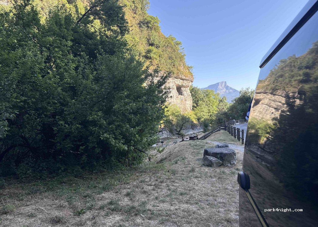 Parking arrivée canyon de la doria — foto 2