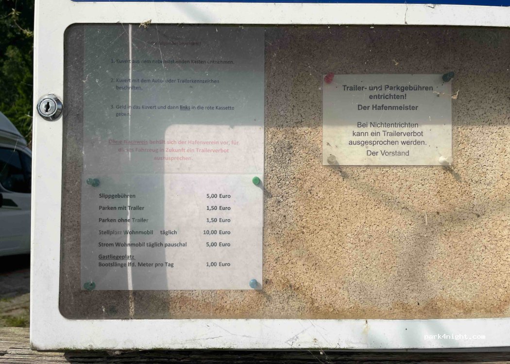 Wohnmobilstellplatz Hafenverein Gristow — foto 2