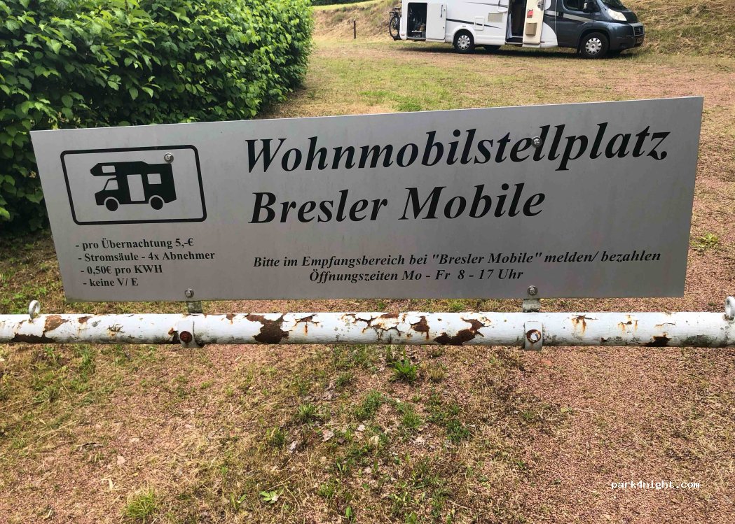 Wohnmobilstellplatz Bresler Mobile — foto