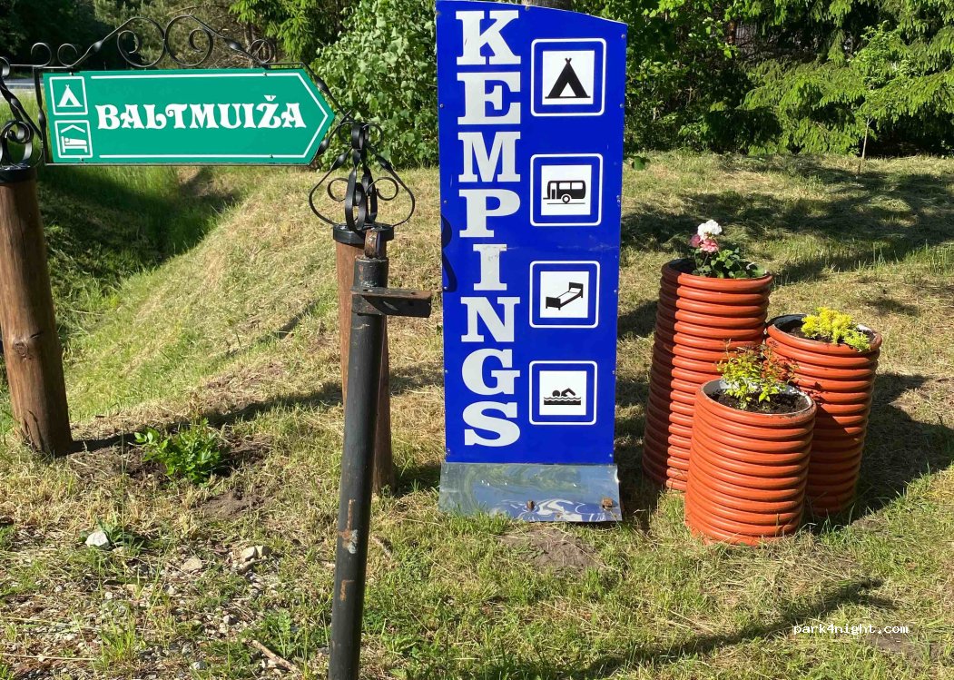 Camping Baltmuiža — foto