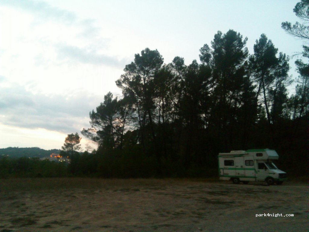 (04800) Gréoux-les-Bains - Route du Lac — foto