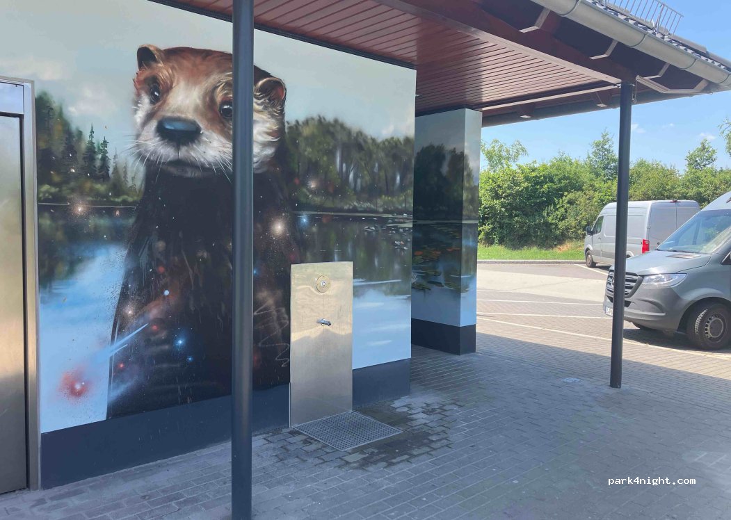 (04463) Leipzig - Rastplatz Pösgraben West — foto