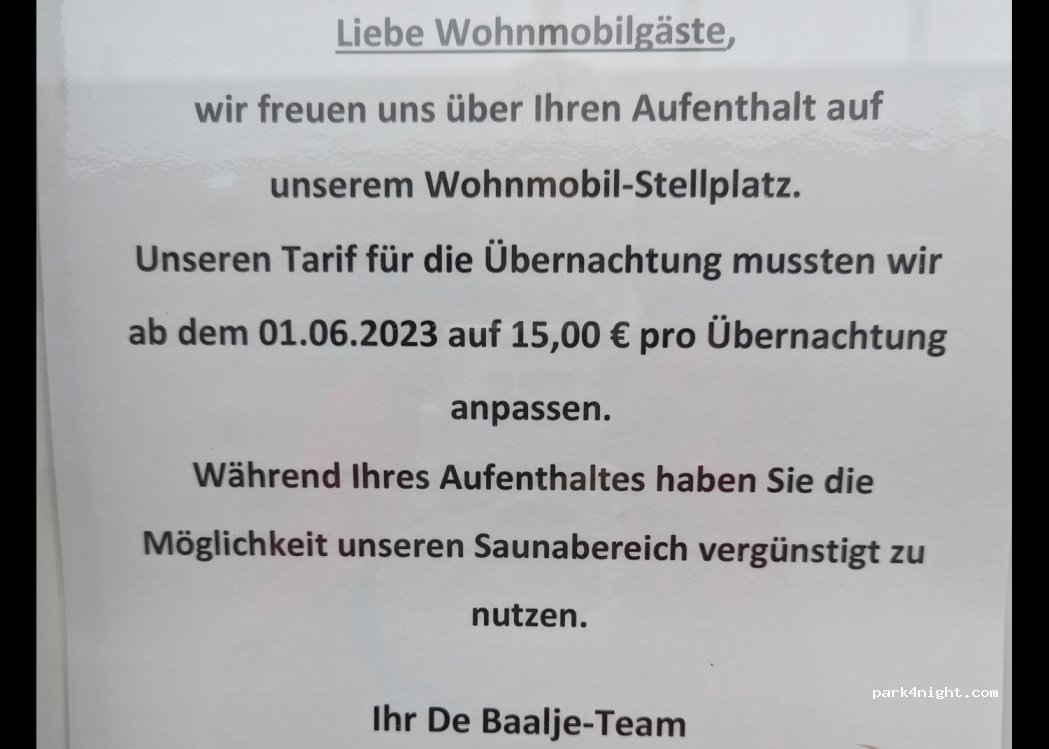 Wohnmobilstellplatz De Baalje | Aurich — foto 5