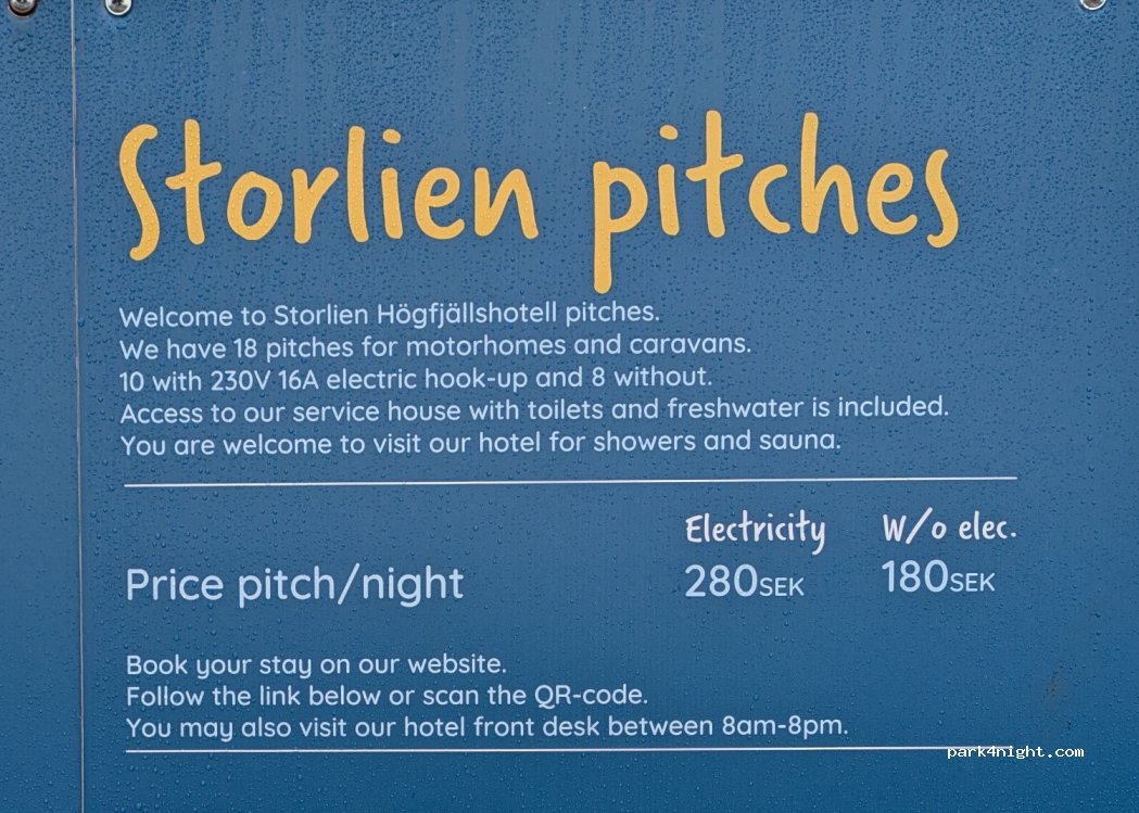 Ställplats Storlien — foto
