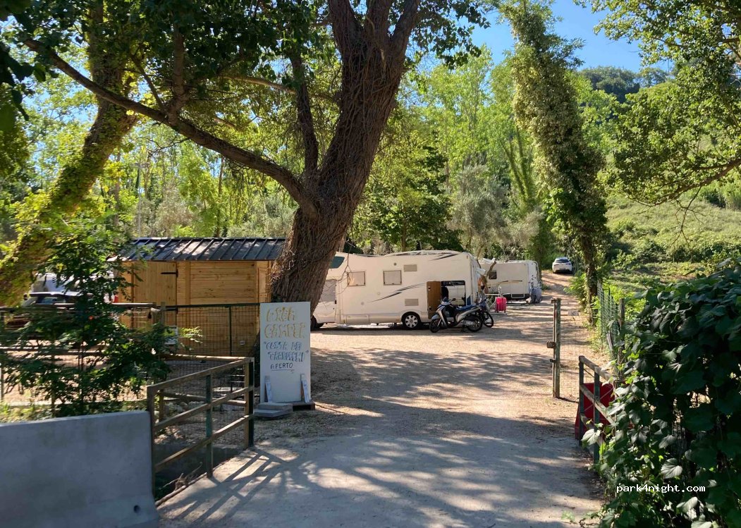 Area camper costa dei trabocchi — foto