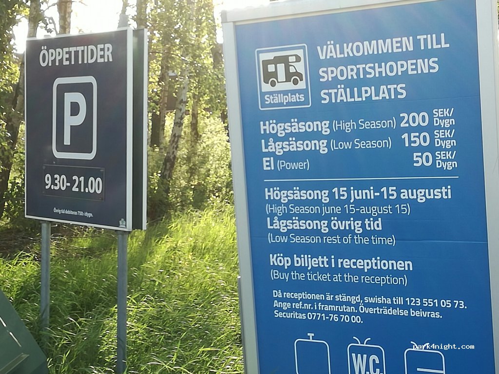 Ställplats Sportshopen — foto