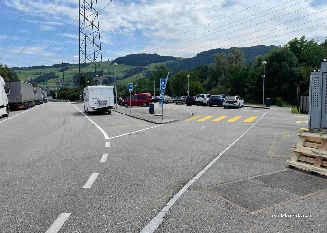 (6034) Inwil - Ausfahrt Raststätte Sankt Katharina Süd — foto