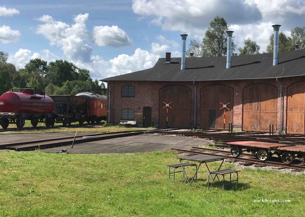 Landeryd's train museum — foto