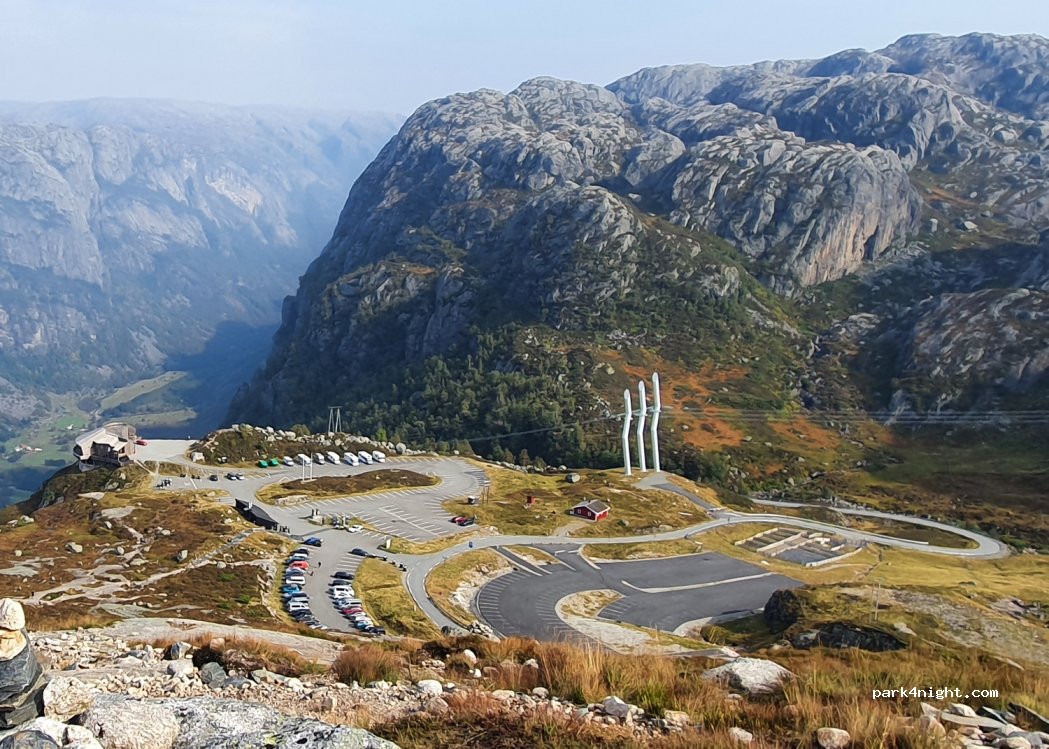 (4127) Lysebotn - 10 Fylkesveg 500 — foto
