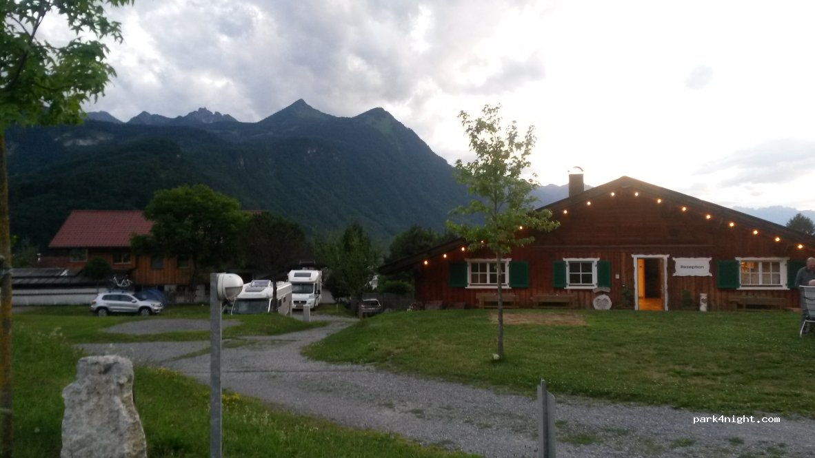 Camping panorama — foto