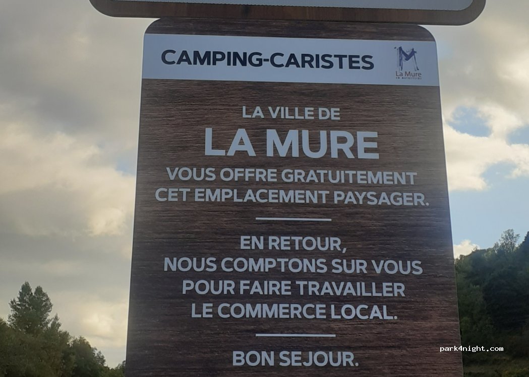 Aire de camping-car de la Mure — foto 2
