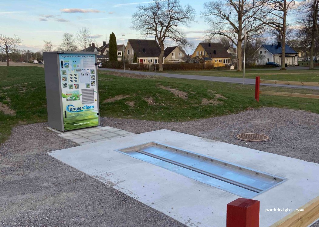 Göta kanal Ställplats Söderköping — foto