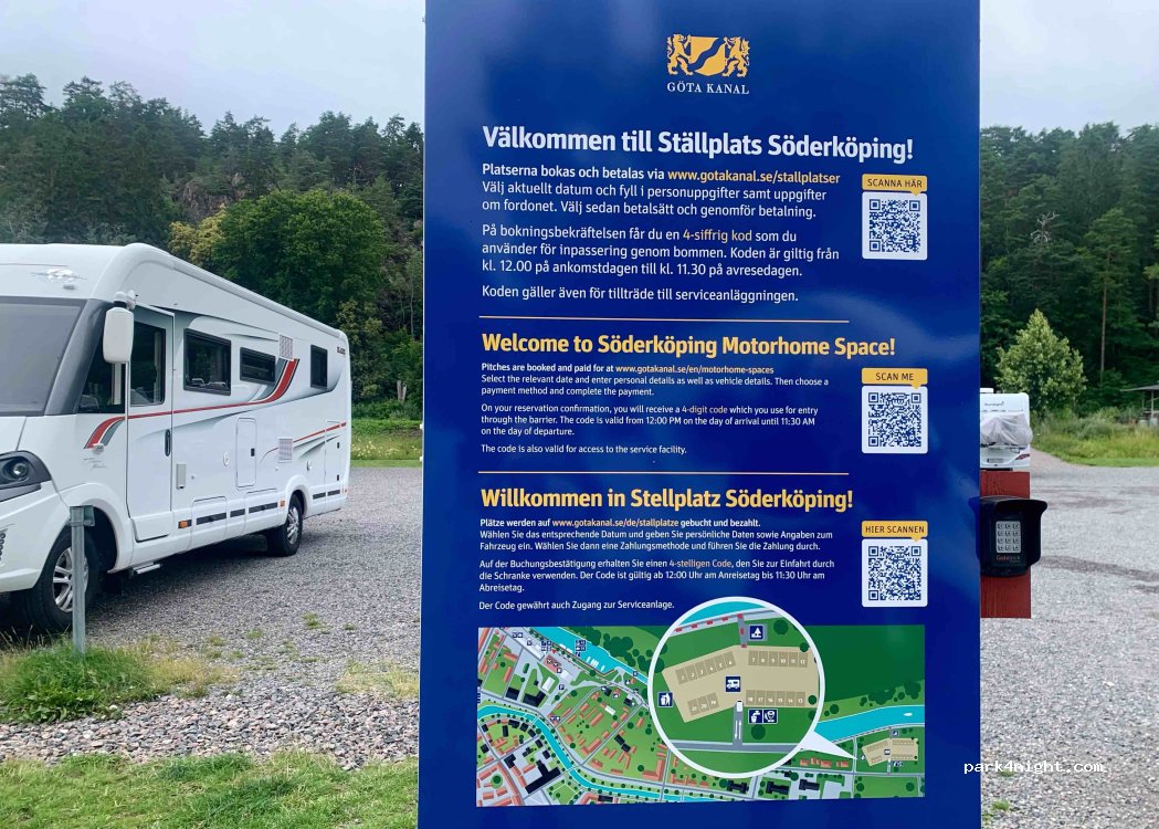 Göta kanal Ställplats Söderköping — foto 3