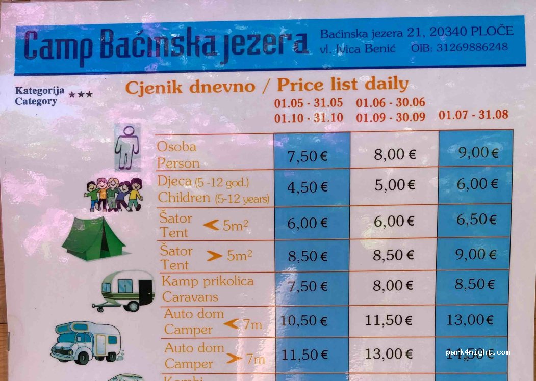 Camping Bacinska Jezera — foto 4